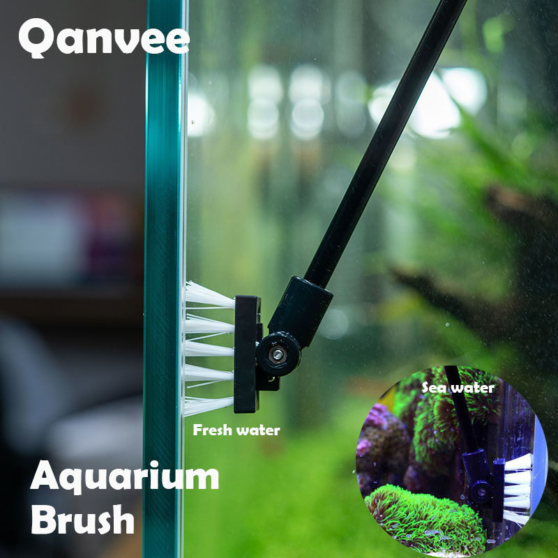 Marine Aquarium Glass Cleaner - Щетка для чистки рыбалки, резервуар для