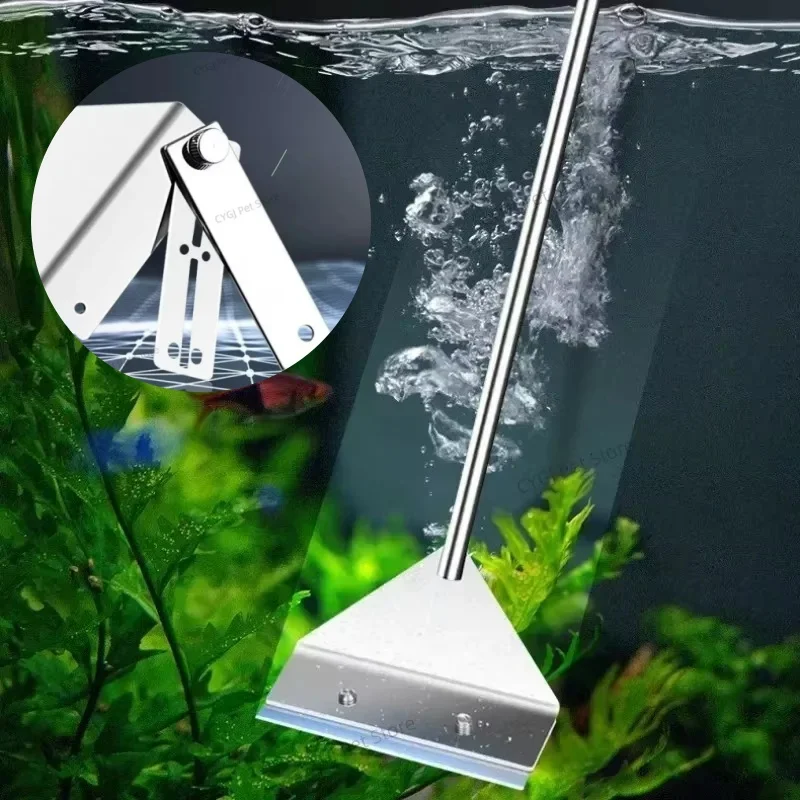 Marine Aquarium Glass Cleaner - Инструмент для чистки аквариума, плоский песок,
