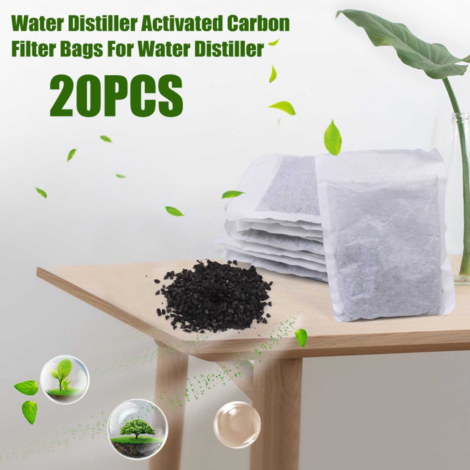 Activated Carbon Bag - 20 шт. фильтр-мешки с активированным углем