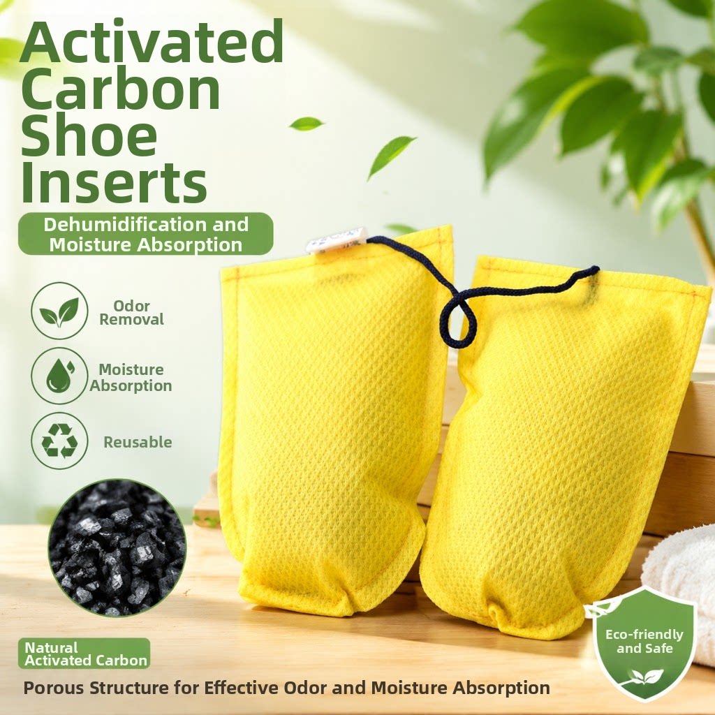 Activated Carbon Bag - Вкладыши для обуви из бамбукового угля,