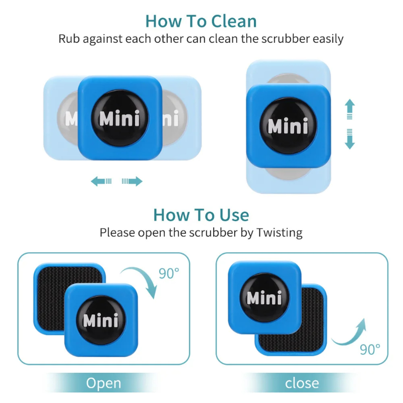 Магнитная щетка для аквариума, – обзор и цена Marine Aquarium Glass Cleaner