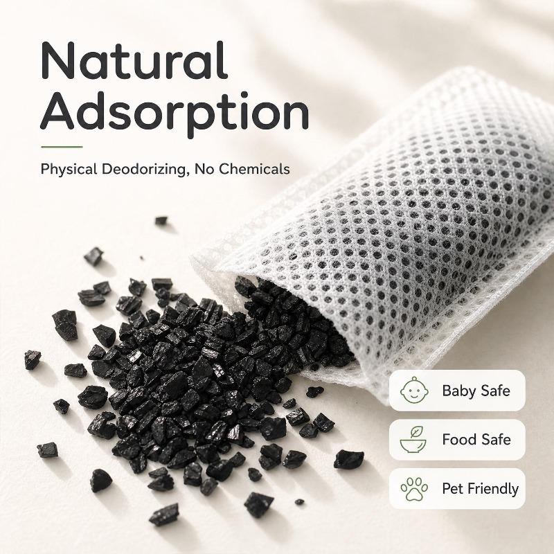 5/50x Мешочки с активированным – обзор и цена Activated Carbon Bag