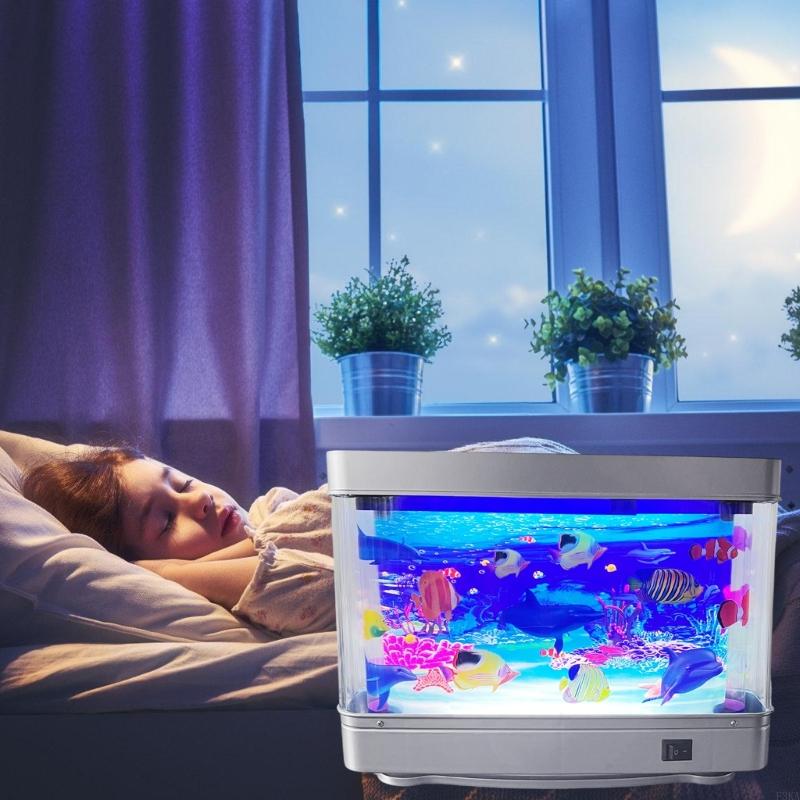 Безопасный светодиодный ночник – обзор и цена Marine Aquarium Live